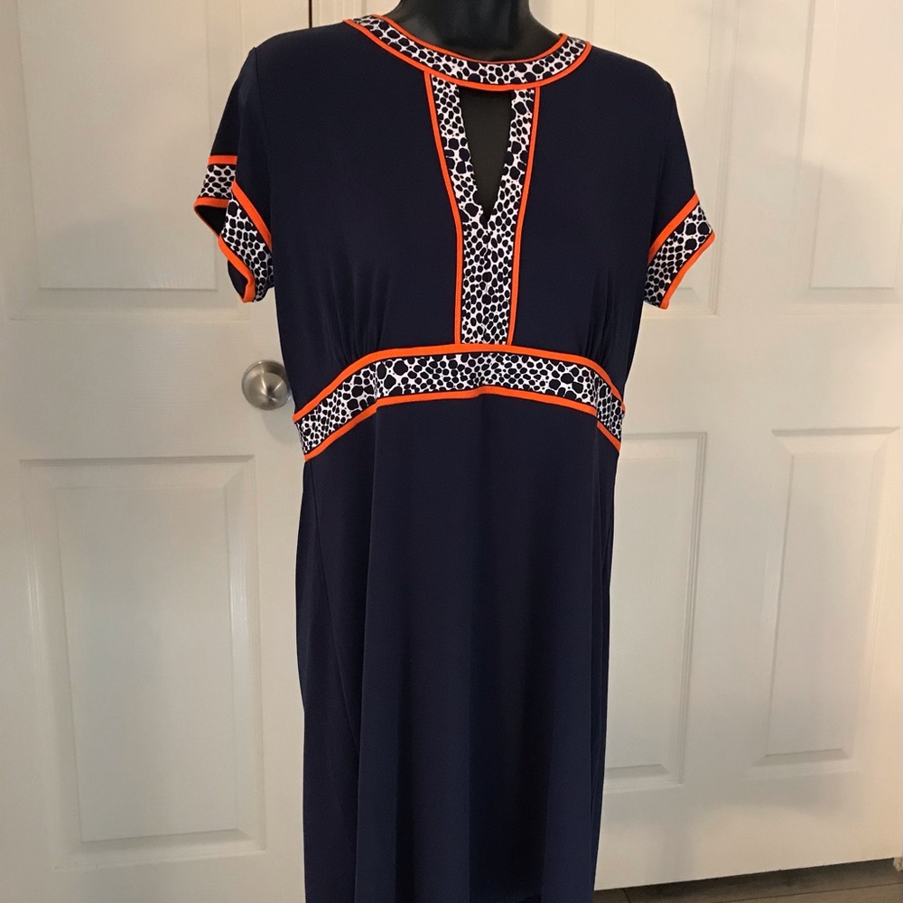 MICHAEL KORS FASHION BASICS MANDARIN DRESS  SIZE PL   NWT